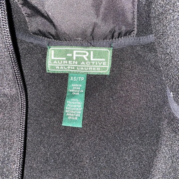 Lauren Active Ralph Lauren fleece zip up Jacket - Picture 3 of 5